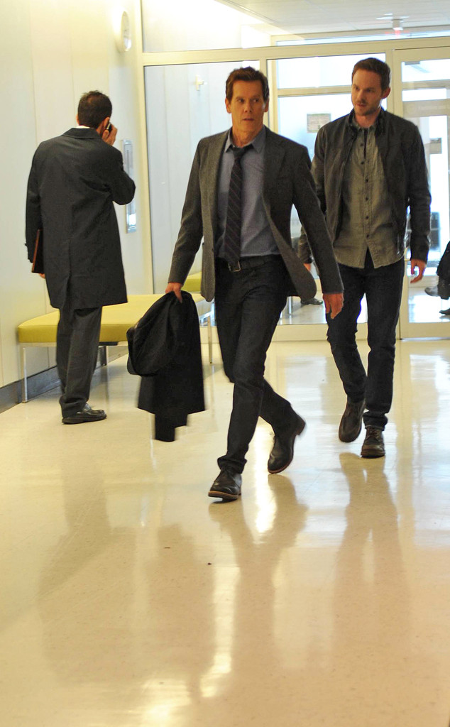 The Following, Kevin Bacon, Shawn Ashmore The Following, Kevin Bacon, Shawn Ashmore